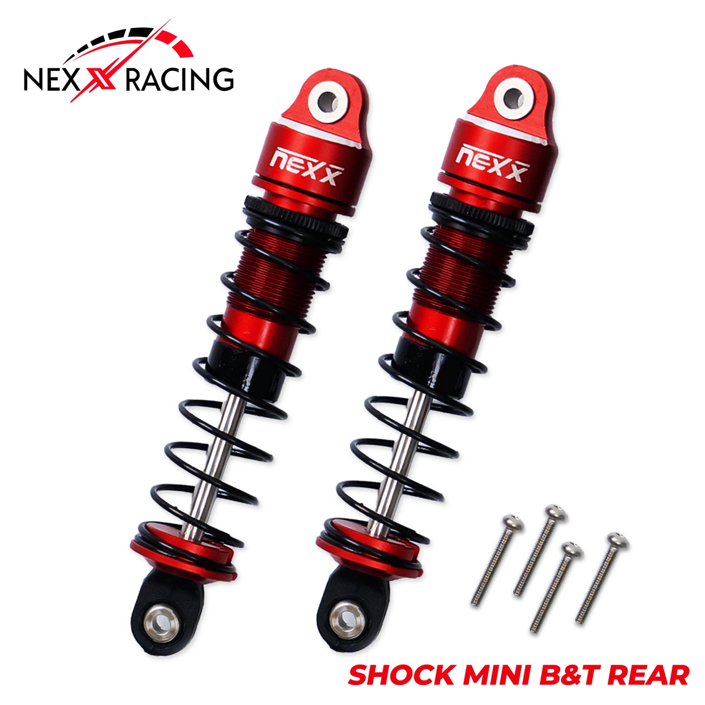 NX-430 Nexx Racing Rear Oil shock (2pcs) for Min-T& Min-B