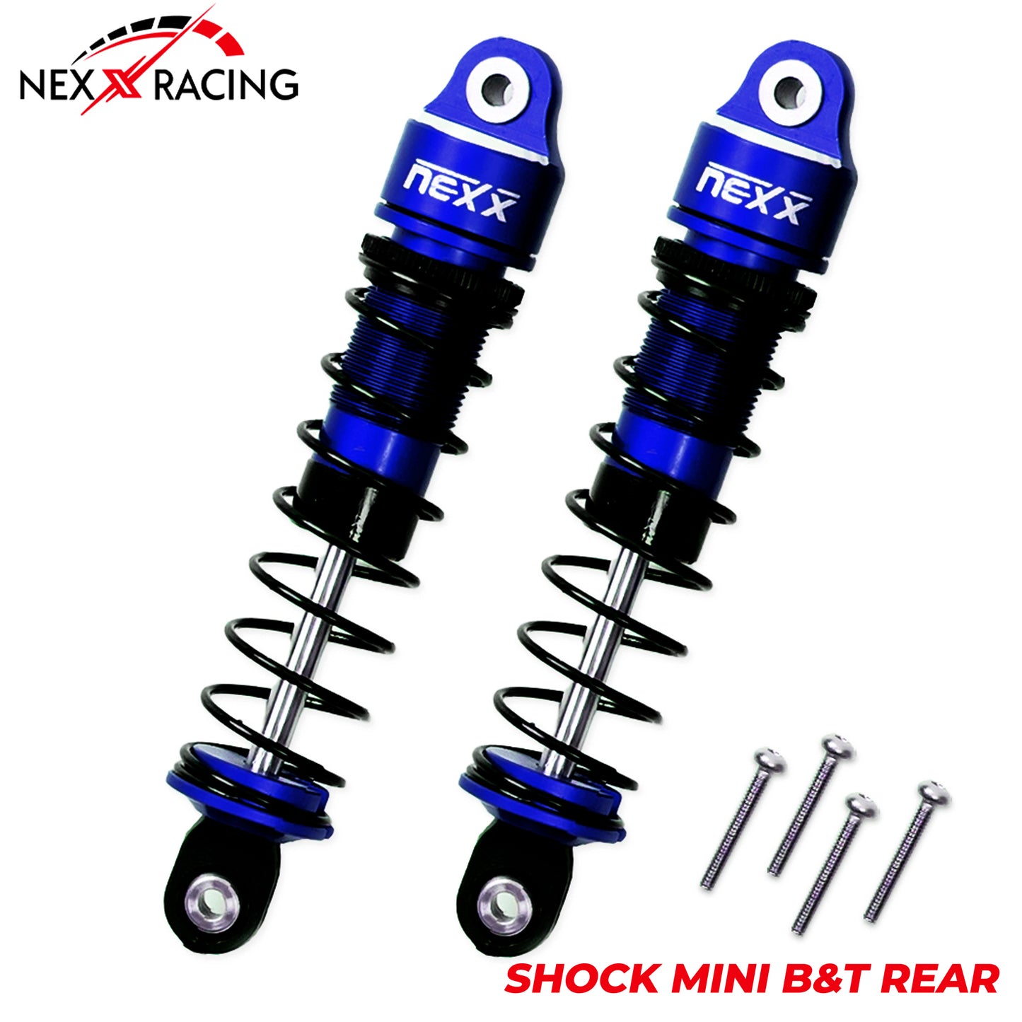 NX-430 Nexx Racing Rear Oil shock (2pcs) for Min-T& Min-B