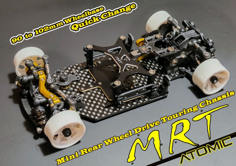 Atomic Racing MRT Pro - Mini Rear Wheel Drive Touring Chassis (KIT)