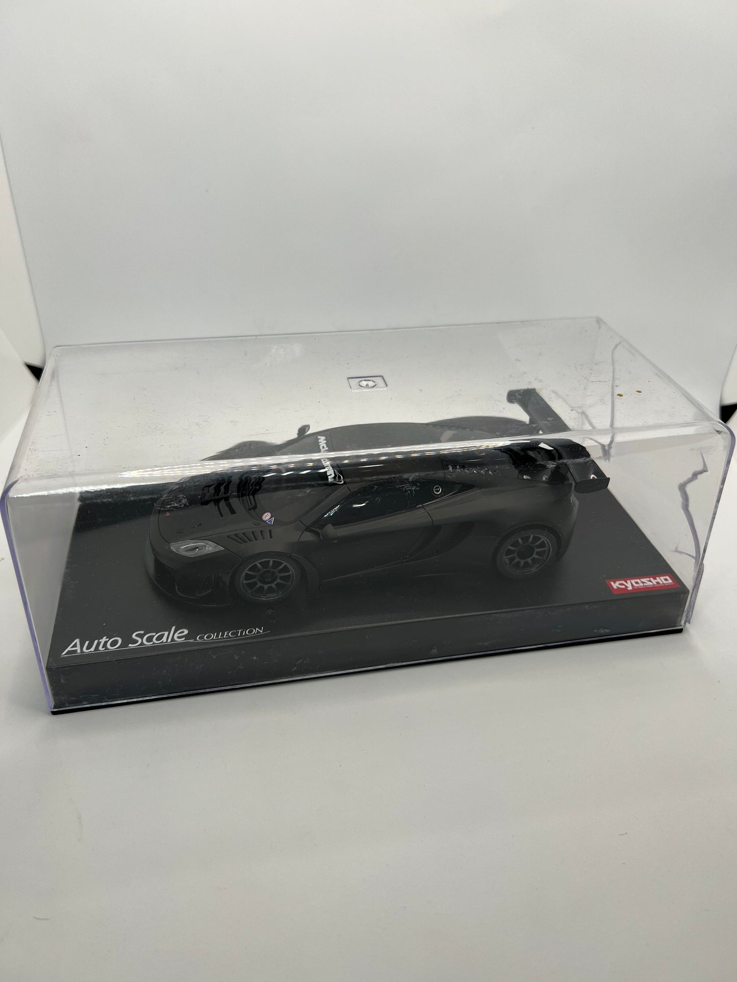 Kyosho ASC Autoscale Body Set McLaren 12C GT3 Black (Displayed never Raced) Broken Display case
