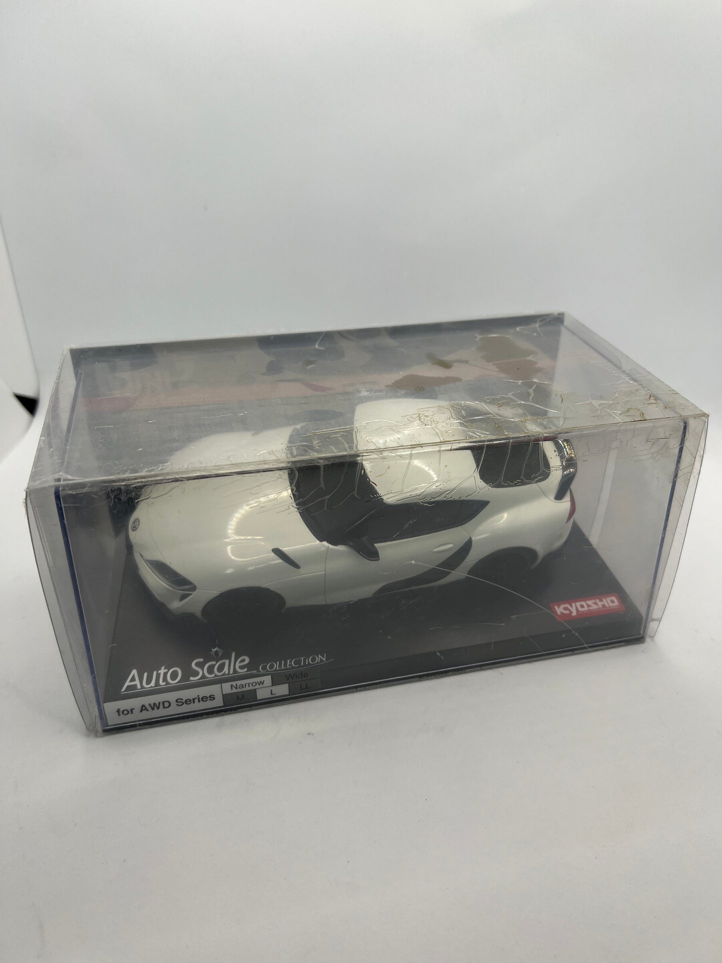 Kyosho Mini-Z ASC MA-020 Toyota GR SUPRA TRD Aero Version Metallic White Body Set (Displayed Never Raced)