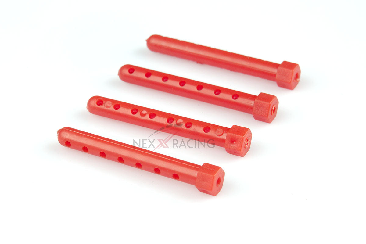 NX-031 Nexx Racing Plastic Body Mount Post (4pcs)
