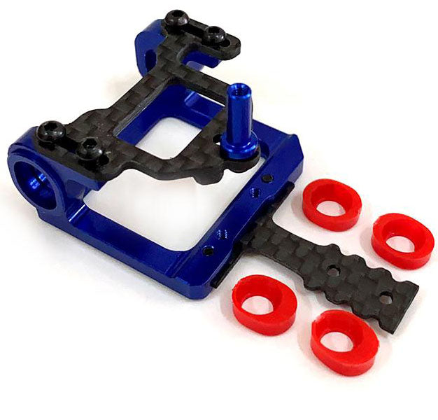 NX-059 NEXX Racing Precision CNC 7075 Square Motor mount for 98-102 LM (BLUE)