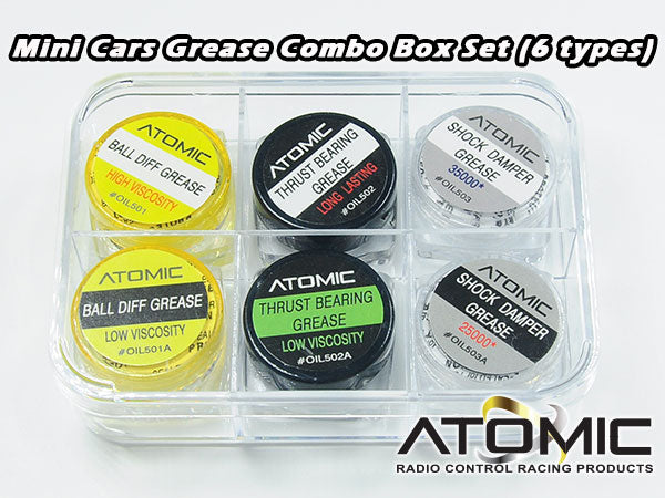 Atomic Racing Grease Combo Set (6 Types)