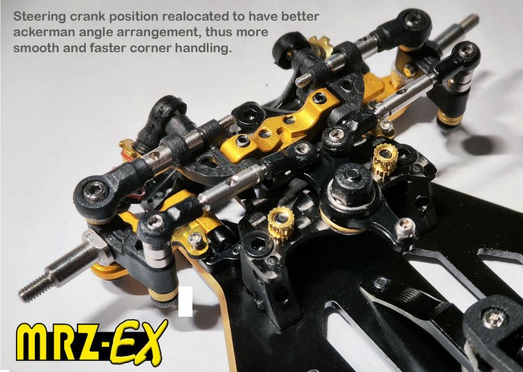 Atomic Racing MRZ-EX-KIT 1/28 Scale Competition Pan Car Chassis