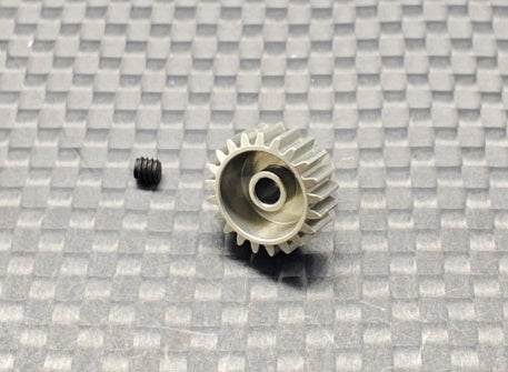 Alu. hard coated 64p pinion 19T