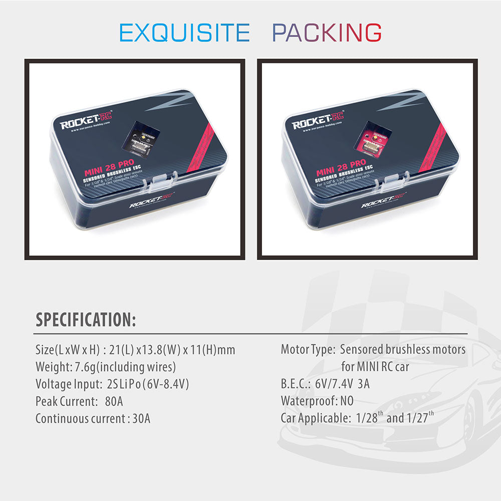 Rocket Mini 28 Pro 30 Amp ESC