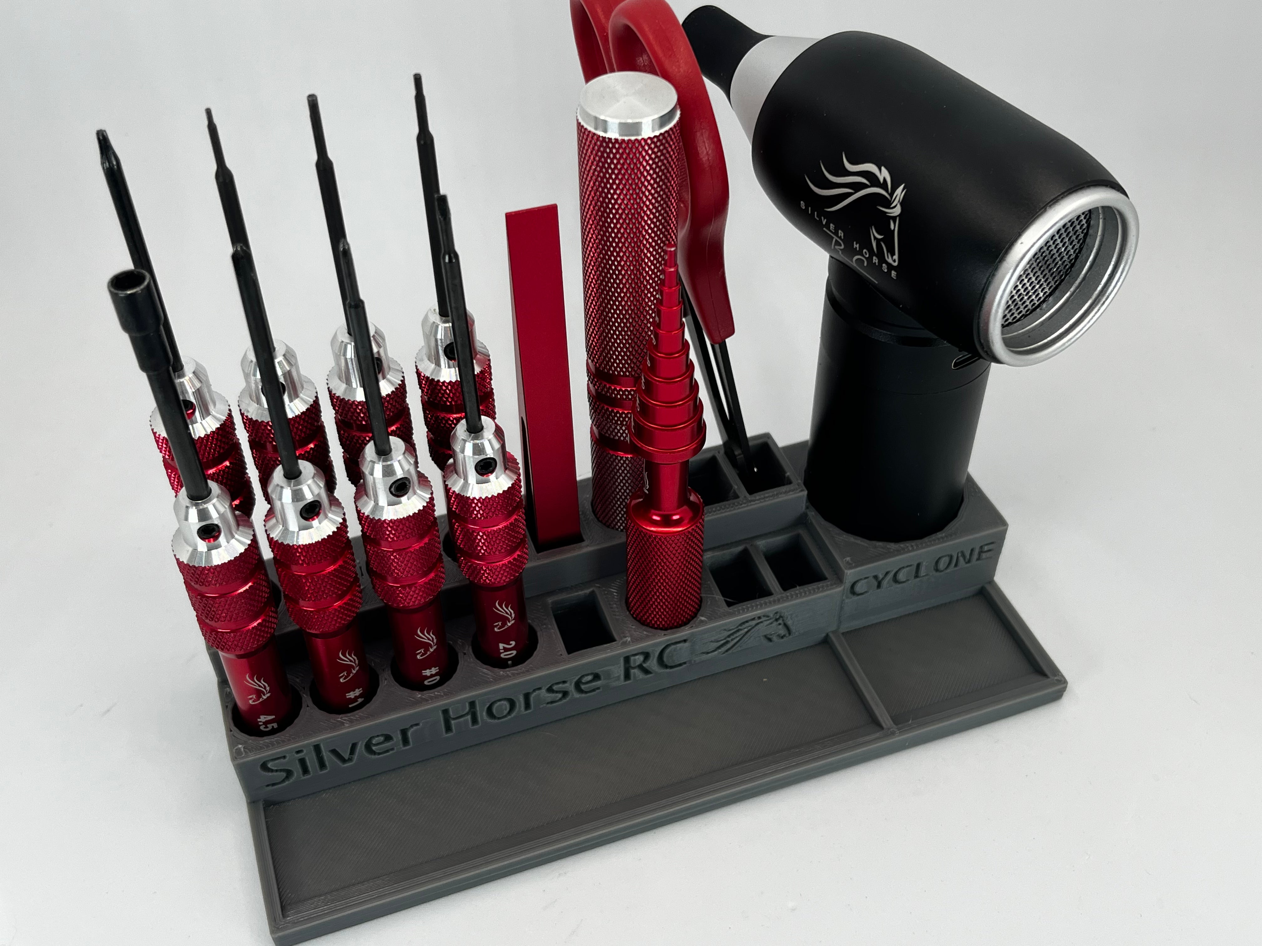 Cyclone Rack System Master Tool Kit & Cyclone Rack – Silver Horse RC