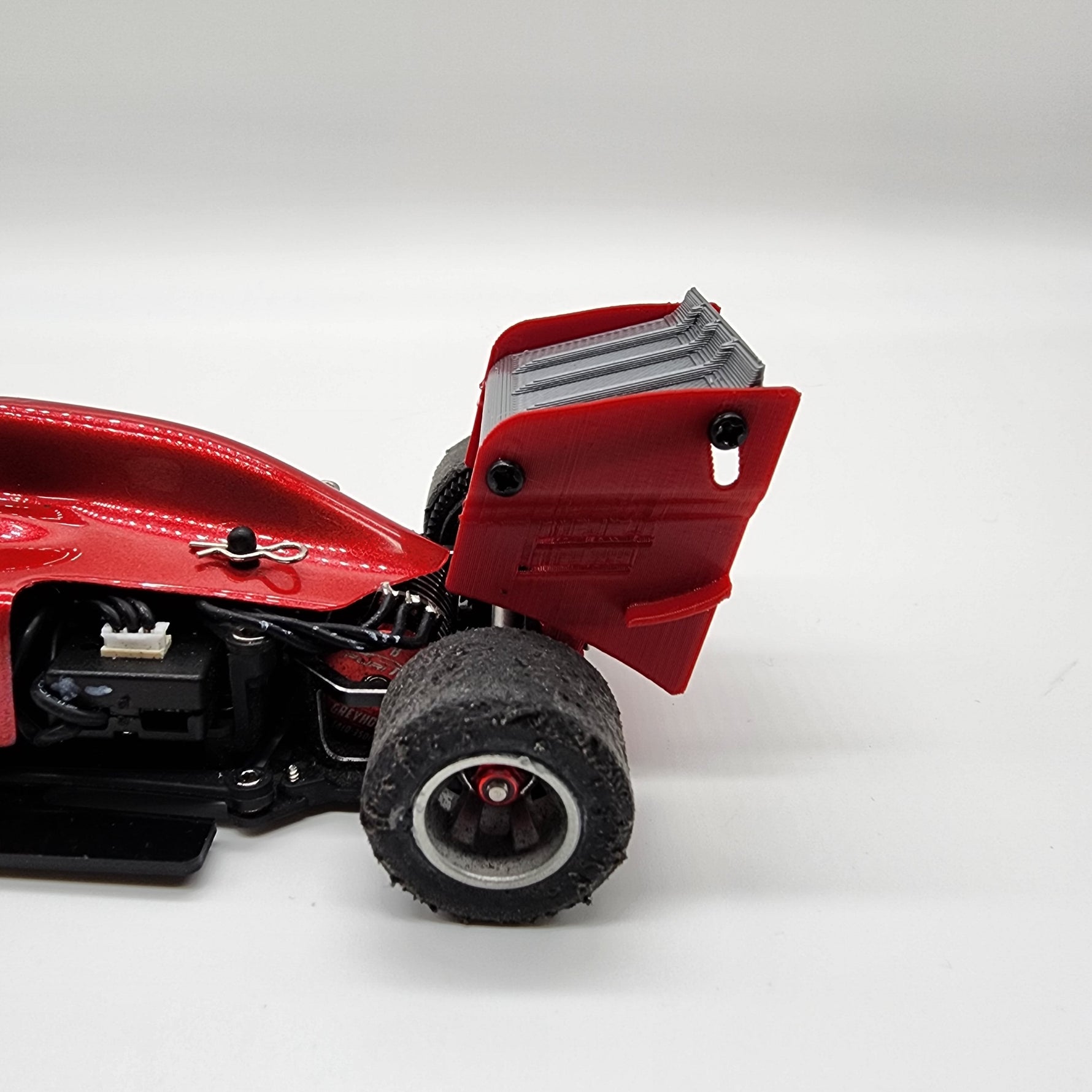 Classic Mini Racing Rear Wing Front Bumper Wing and Rear Wing for GLR-F1 GLRF1 GLR F1 Mini Race Car ...