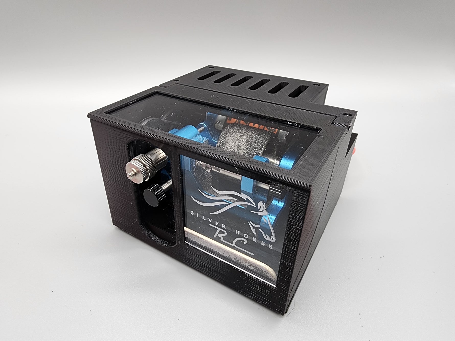 Silver Horse RC Tire Truer Dust Collector Case by SleekRC - PN Tire Truer V2 & V3