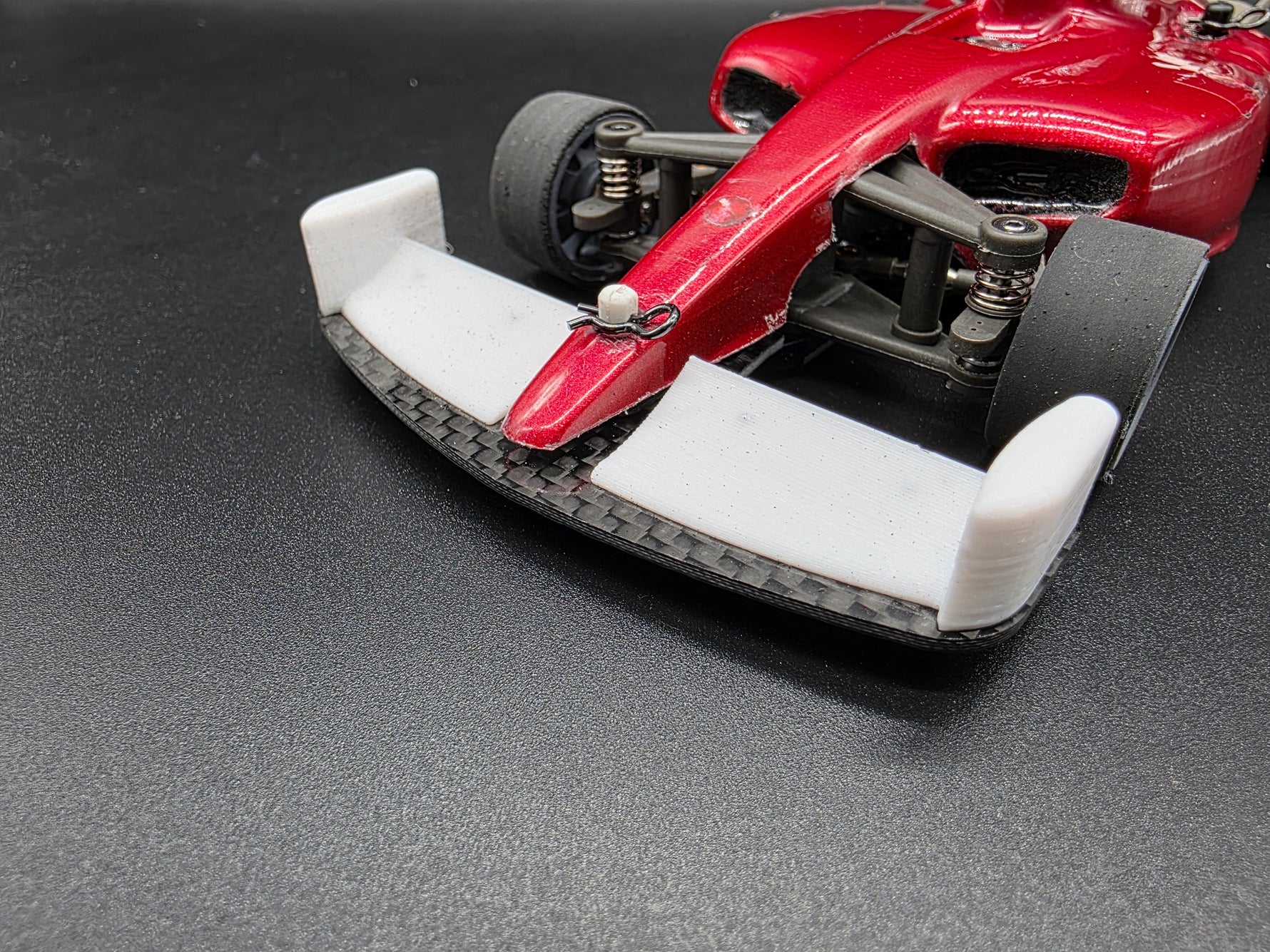 Sleek RC Carbon Fiber Front Wing for Reflex FX28 1/28 F1