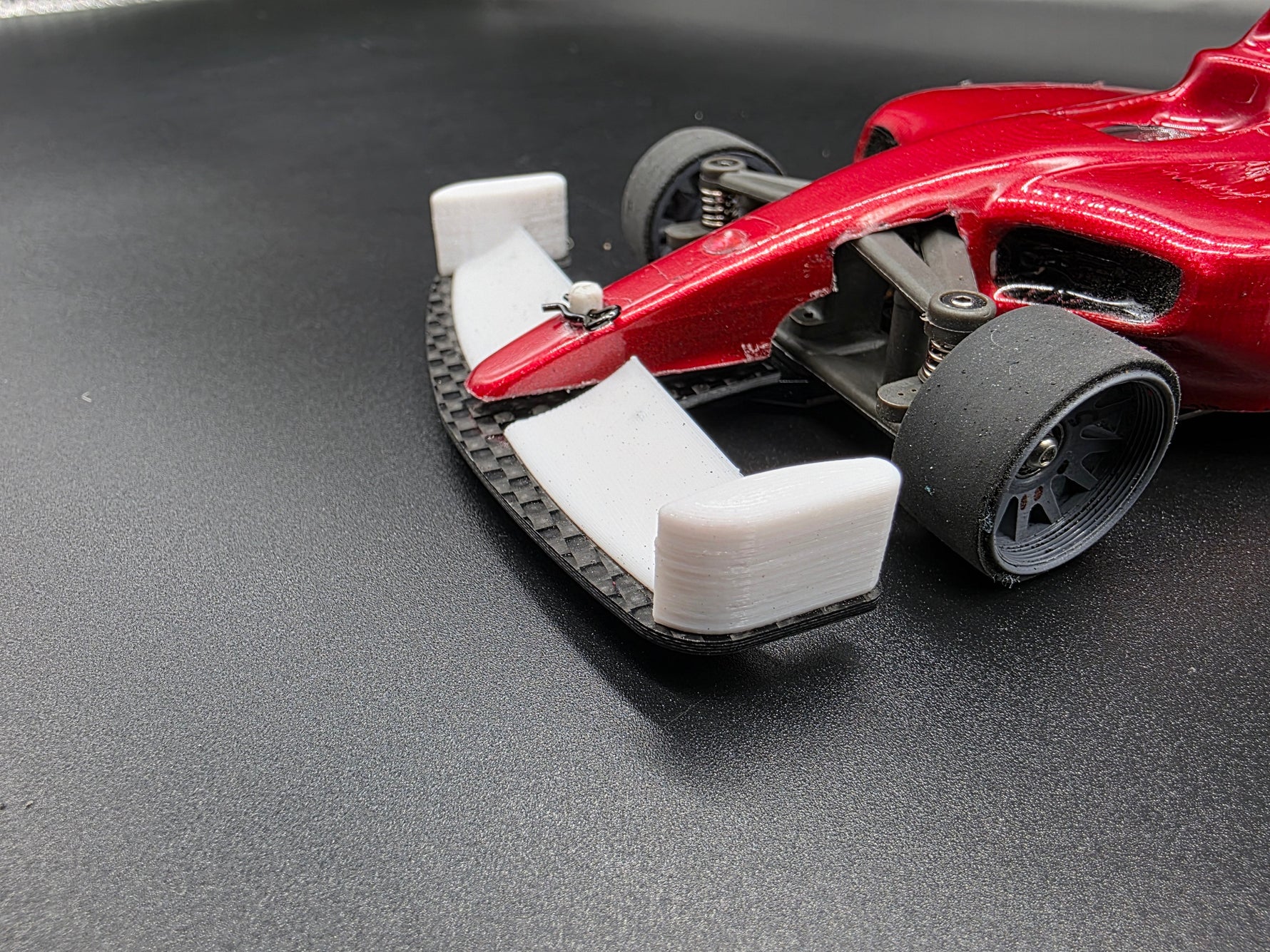 Sleek RC Carbon Fiber Front Wing for Reflex FX28 1/28 F1