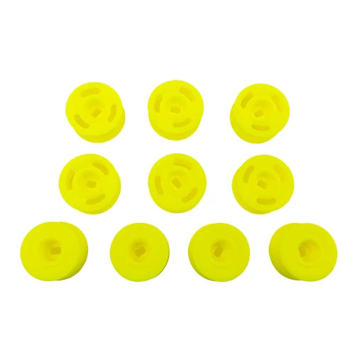 Team Associated TC28 Wheel Set, Yellow