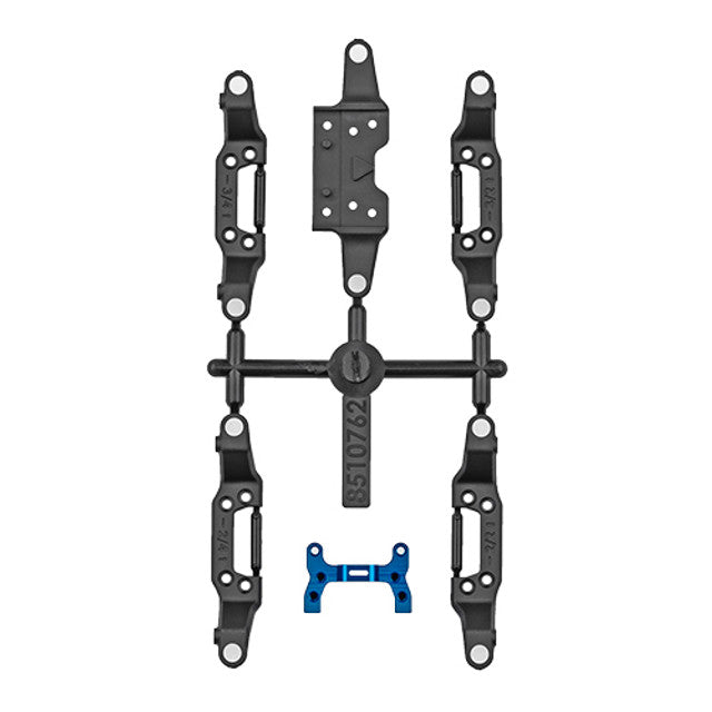 Team Associated RC28R Upper And Lower Front Arm Set