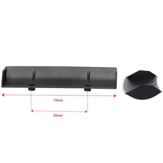 NX-294-BL Nexx Racing Plastic Spoiler Set (BLACK)