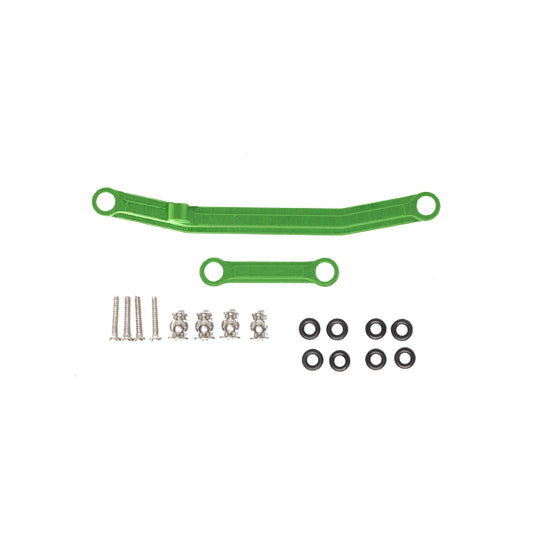 NX-236-GR NexxRacing CNC Aluminium Steering Link Set for 1/24 RC Crawler Axial SCX24 Front Axle (GREEN)