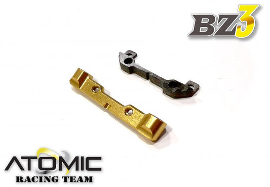 Atomic Racing BZ3 Aluminum Toe Angle Mount w/ Carbon Upper Mount (1 Dot)