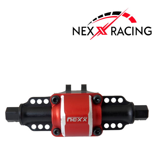 NX-363-BL REAR OR FRONT HOUSING  DIFFERENTIAL ALU 7075 T6 FOR FMS FCX24 ( MAX SMASHER AND POWER WAGON)