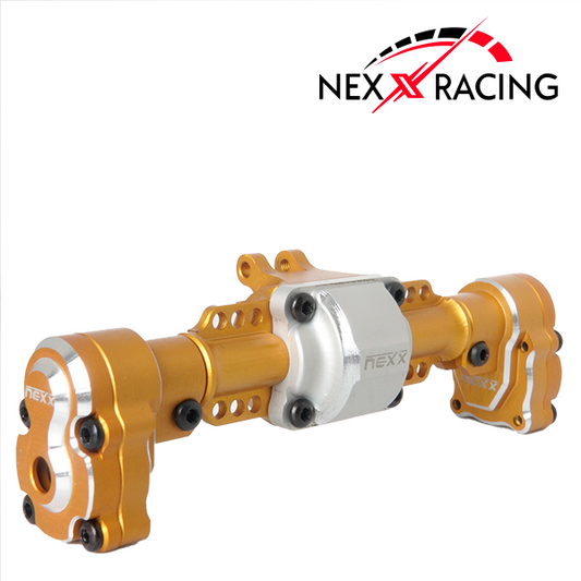 NX-360-G REAR HOUSING ALU 7075 T6  FOR FMS FCX24 ( MAX SMASHER AND POWER WAGON)