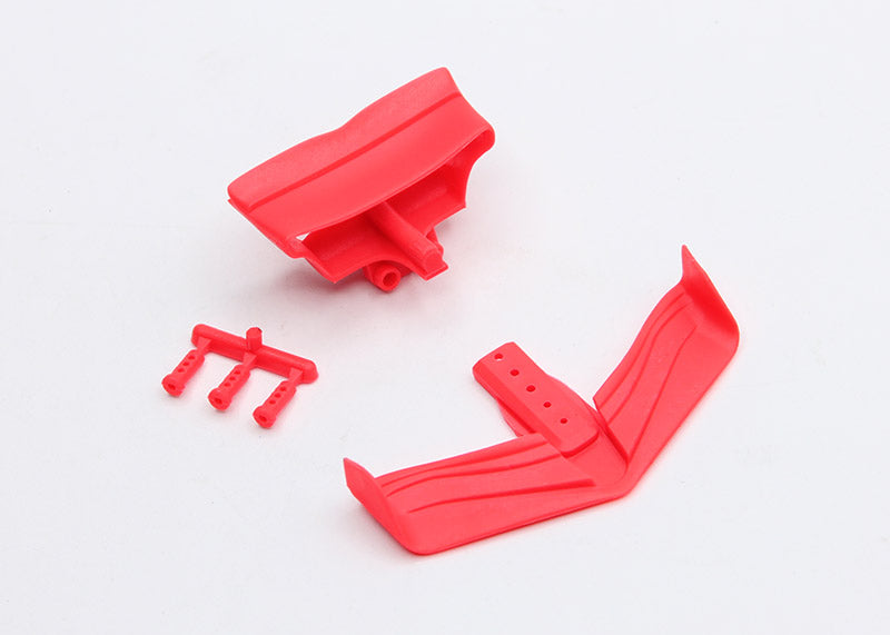Reflex Racing FX28-012-RD Wing and Post Set - Red