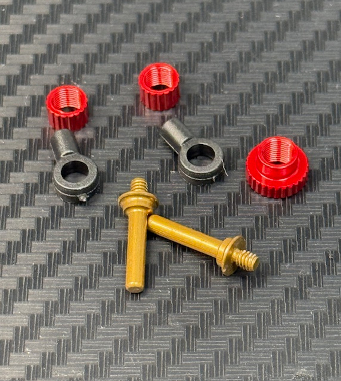 MWX Performance R1/F1 HARD ANODIZED SIDE SHAFTS AND COLLARS (R1-SS-303)