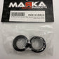 Marka MZR-V1RR 05,10,15,20,25 11mm Mini-Z RCP Rubber Rear Radial Tire (1 Pair)