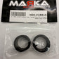 Marka MZR-V1RR 05,10,15,20,25 11mm Mini-Z RCP Rubber Rear Radial Tire (1 Pair)