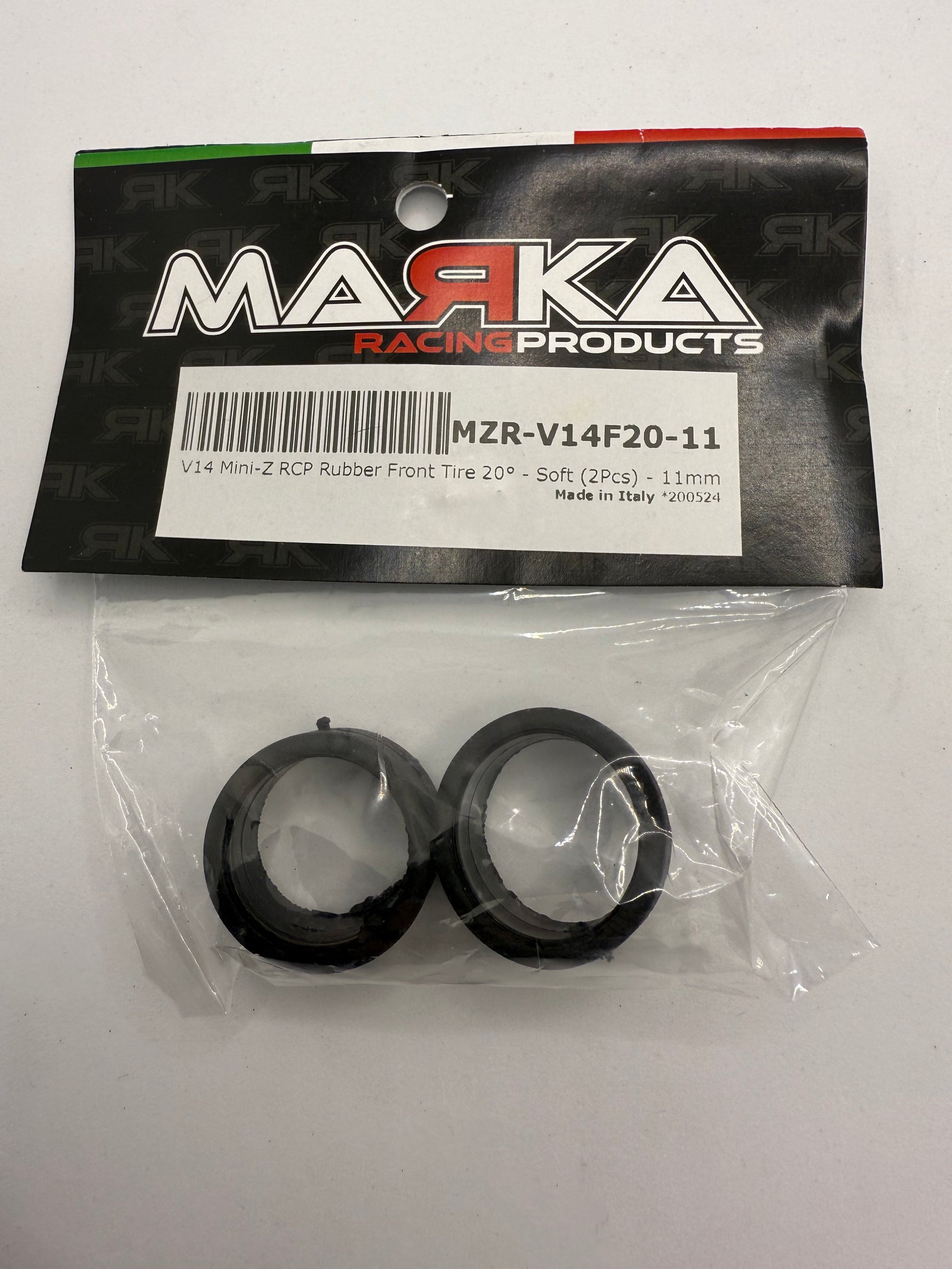 Marka V14 Front Tires 05, 10, 15, 20, 25 8.5mm Normal Height, 8.5mm Low Profile and 11mm