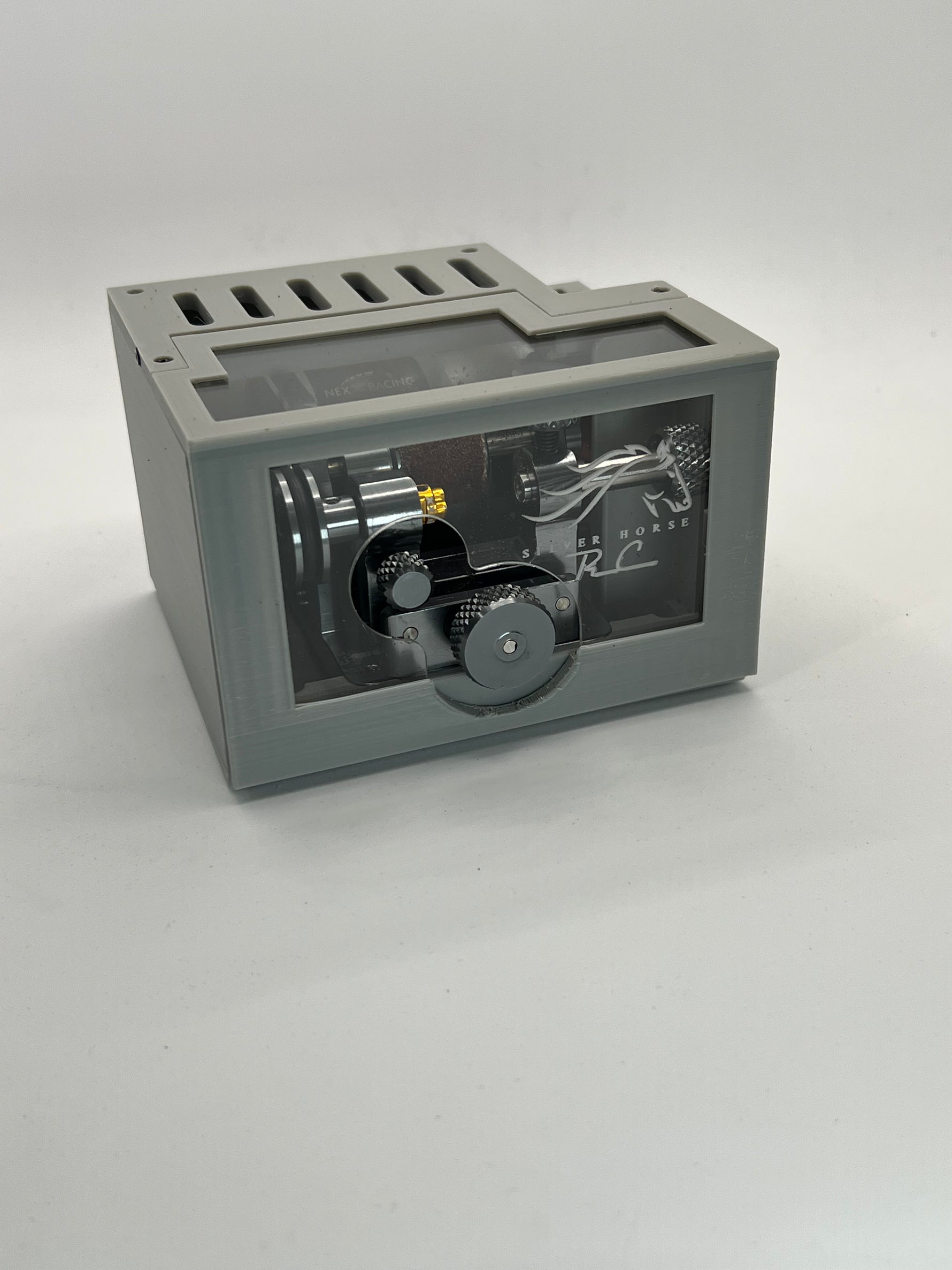 Silver Horse RC Tire Truer Dust Collector Case by SleekRC - for Nexx Tire Truer NX-265