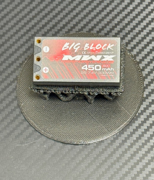 MWX 450mAH 7.4V 60c Hard Case Battery