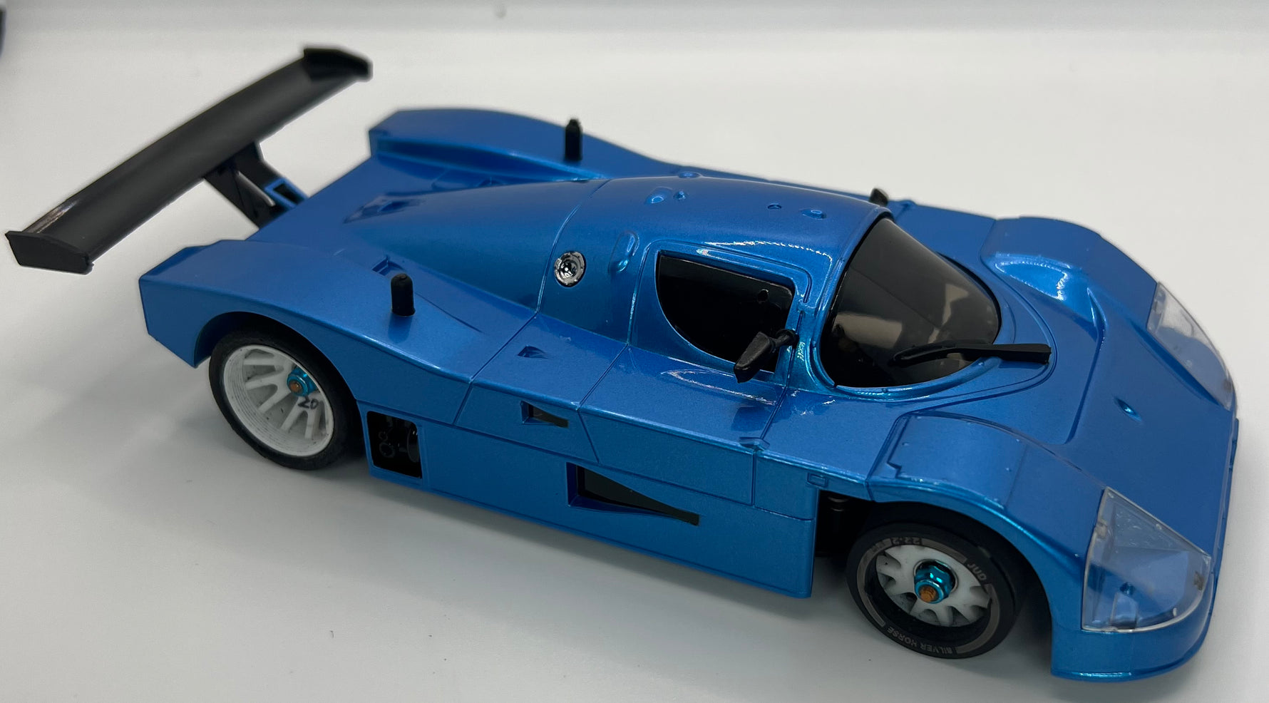 Silver Horse RC Mbz Sauber Blue LM 102mm Painted Body - Coruscant Sky