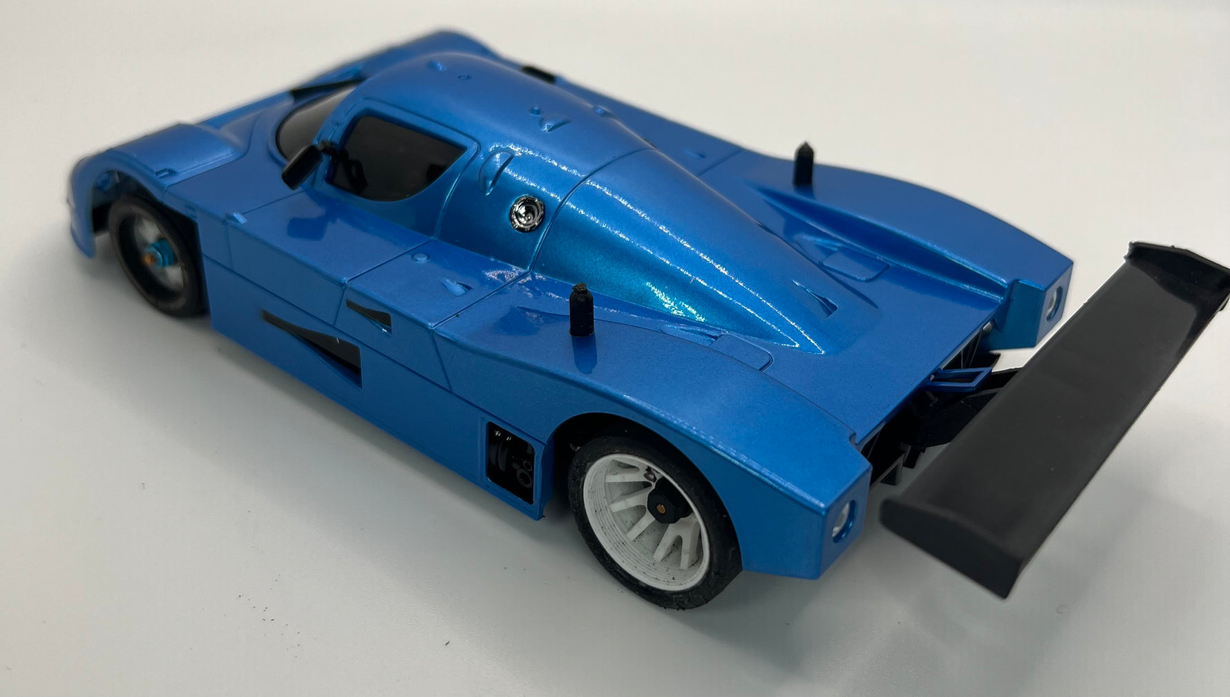 Silver Horse RC Mbz Sauber Blue LM 102mm Painted Body - Coruscant Sky