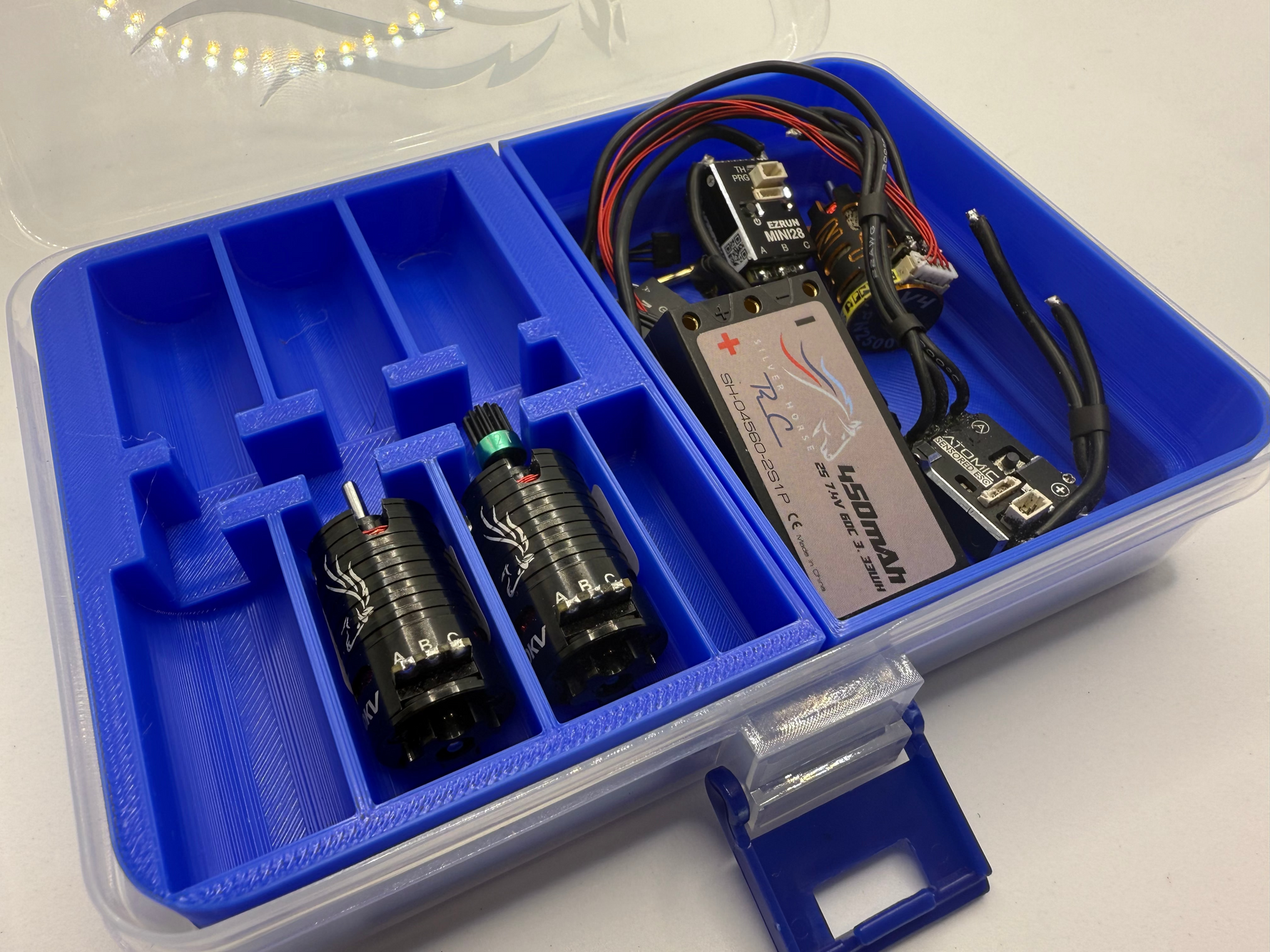 Silver Horse 6 Motor Organizer and Storage Case