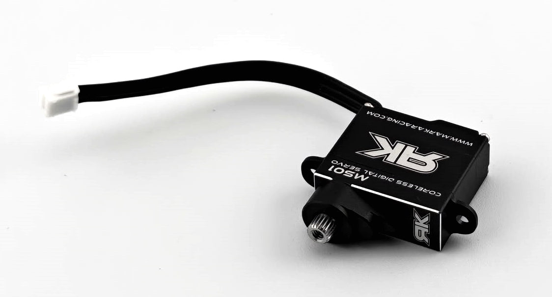 Marka Racing MRK-MS01 - 1:28 Micro Coreless Titanium Servo 0.05sec-3.0kg-cm (Black)