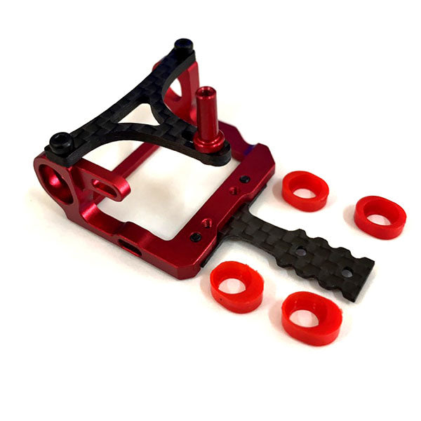 NX-061 NEXX Racing Precision CNC 7075 Round Motor mount  for 98-102 LM (RED)