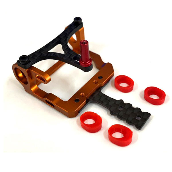NX-062 NEXX Racing Precision CNC 7075 Round Motor mount  for 98-102 LM (ORANGE)
