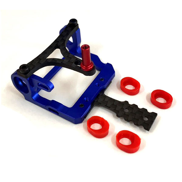 NX-063 NEXX Racing Precision CNC 7075 Round Motor mount  for 98-102 LM (BLUE)