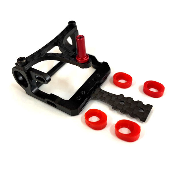 NX-064 NEXX Racing Precision CNC 7075 Round Motor mount  for 98-102 LM (BLACK)