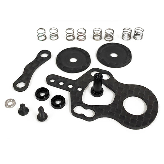 NX-148 Nexx Racing Mini-Z MR02/03 Multilength Carbon Disk Damper Set (BLACK)