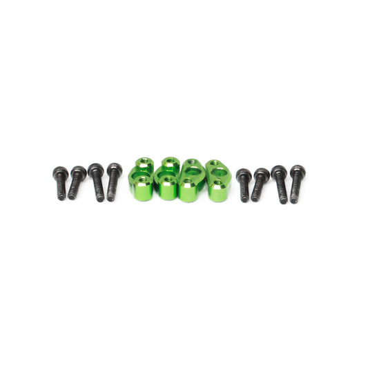 NX-243-GR NexxRacing Kyosho 4×4 Shock Holder Set (GREEN) – (4pcs)