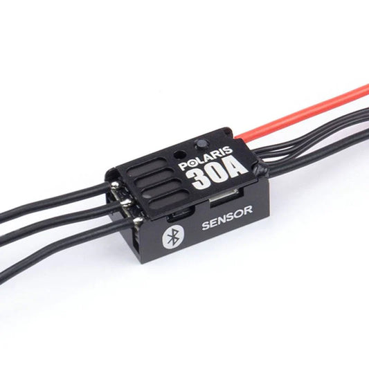 OMG Polaris 30A Sensored Brushless Electronic Speed Controller w/ Bluetooth ESC (1-28) (Black)