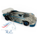 Special Edition Silver Horse Blue Racing 2WD “JUD” Rear Threaded Carbon-Fiber Reinforced EVO Wheels