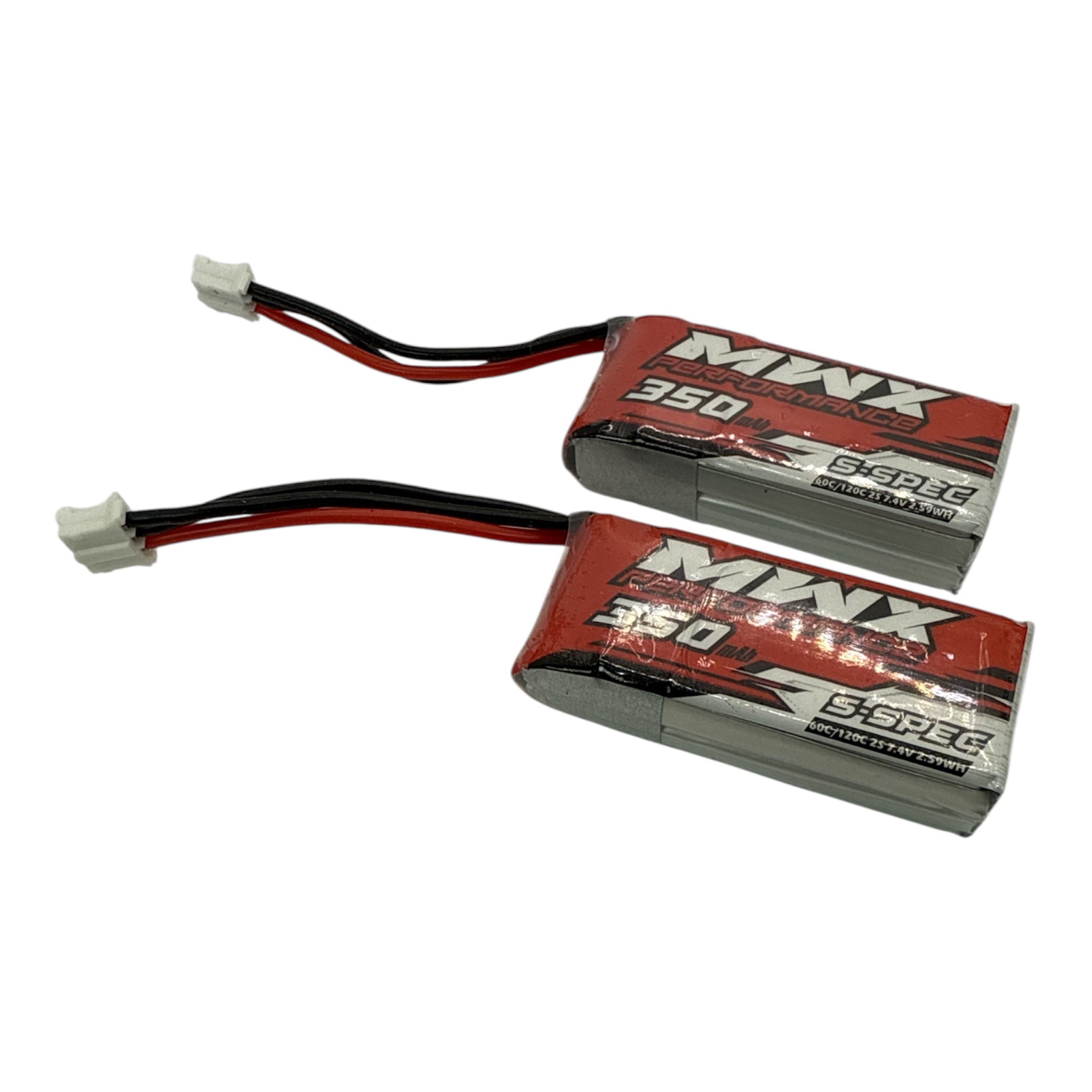 Price Drop! MWX 350mAh - used batteries (pair - 2 Batteries)