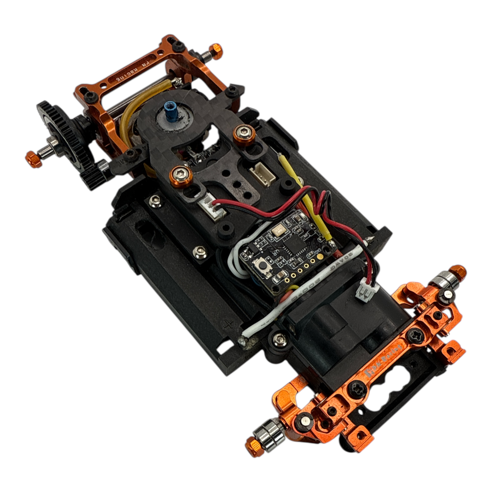 Kyosho EVO - w/ PN 2.5 chassis, double a-arm and square motor adapter pod - pre-owned