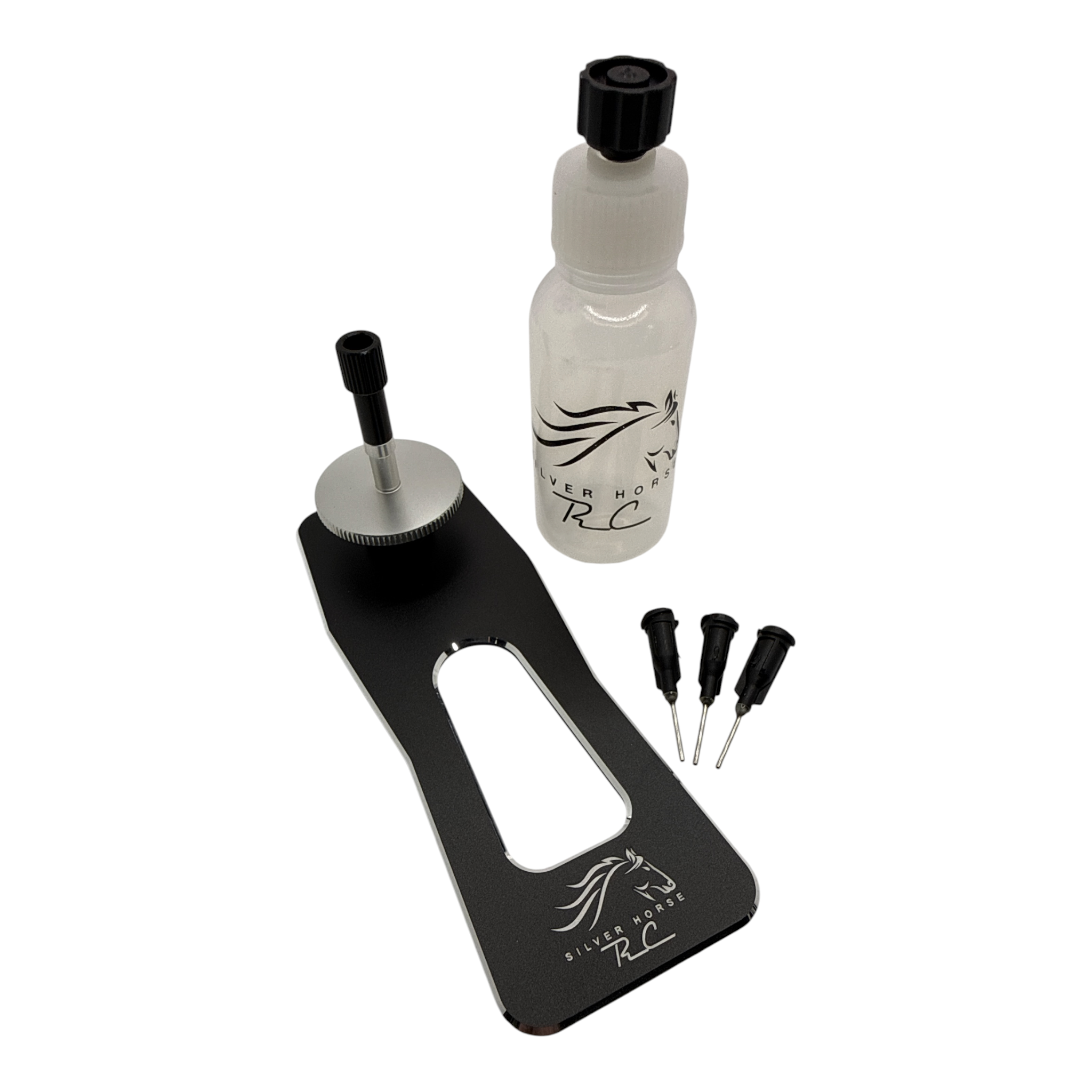 Silver Horse RC Blacksmith! 28th Scale and MiniZ Tire Glue Jig