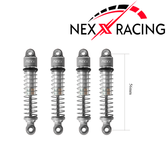 NX-401-G- Nexx Racing Oil Shock (4pcs) for 1/18 TRX-4M