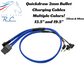 Silver Horse RC - Quick Draw 2mm Bullet Battery Charging Cable - 2mm Bullet