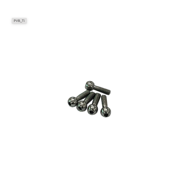 X-PVB-6-Ti Xbility Titanium Pivot Ball 6mm (5pcs)
