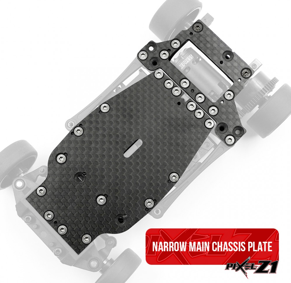Xpress RC Pixel Z1 — 1/28 Competition Micro Racing Car Kit