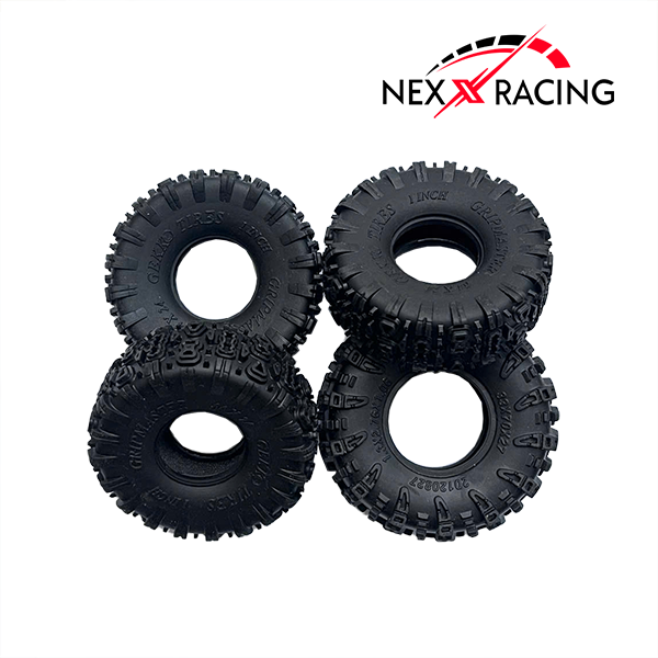 Nexx Racing NX-557 64*24mm Tires for 1/18 1/24 RC Crawlers